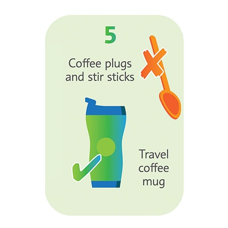 5 To reduce single-use plastic in Curacao Say no to coffee plugs and stir sticks