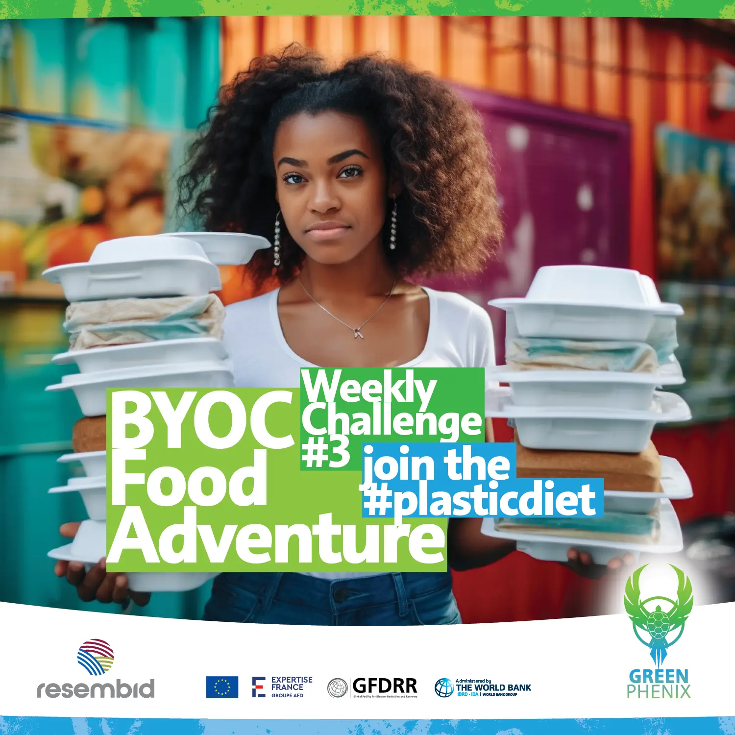 Plastic Diet Campaign Challenge 3 - BYOC Food Adventure